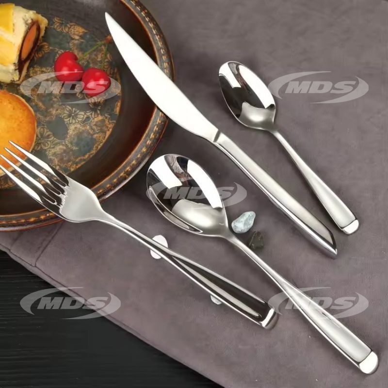 Germany Quality Hotel Exported Western Stainless Steel Fork And Spoon Knife Set Cutlery