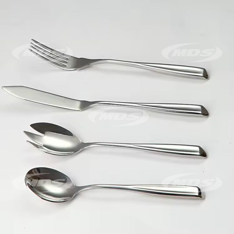 Germany Quality Hotel Exported Western Stainless Steel Fork And Spoon Knife Set Cutlery