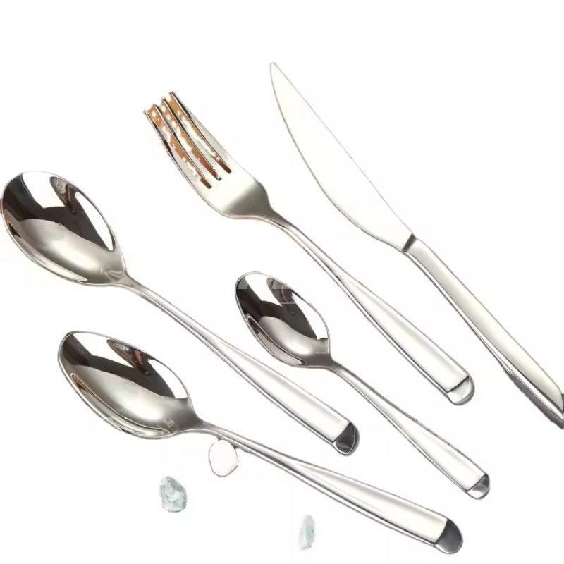 Germany Quality Hotel Exported Western Stainless Steel Fork And Spoon Knife Set Cutlery