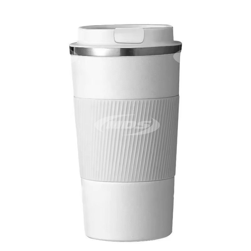 17oz Insulated Stainless Steel Silicone Double Wall Coffee Tumbler Reusable Coffee Cup For Hot Iced Beverage