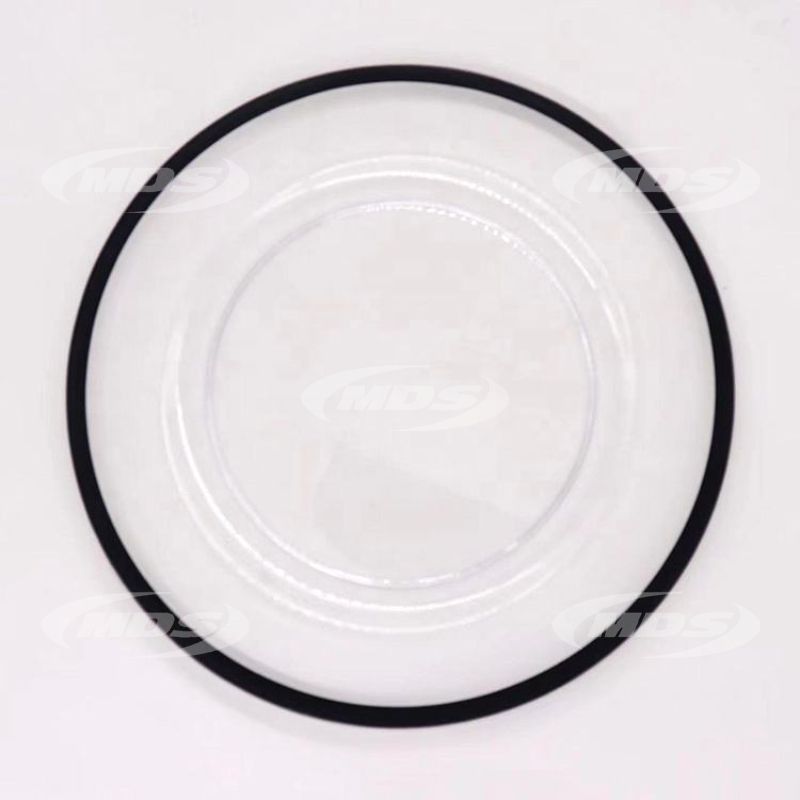 Decorative Disposable Plastic Dinner Plates Weddings Clear Charger Plates With Gold Rim