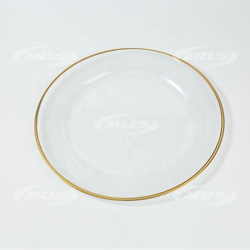 Disposable Charger Plates Tableware Christmas Plate