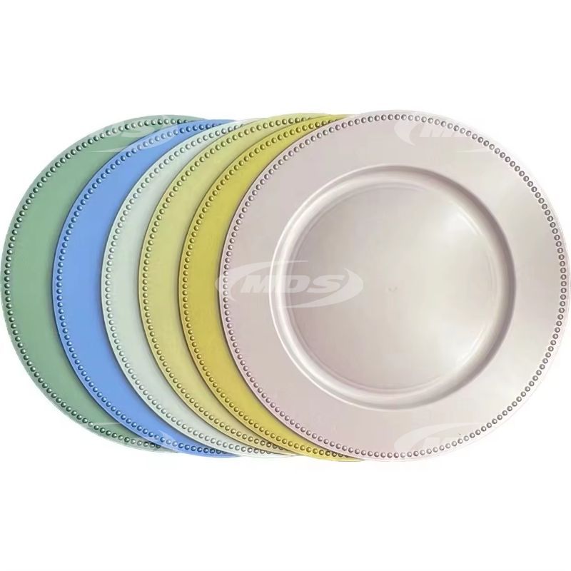 Factory Bulk Luxurious 13inches Plates For Wedding