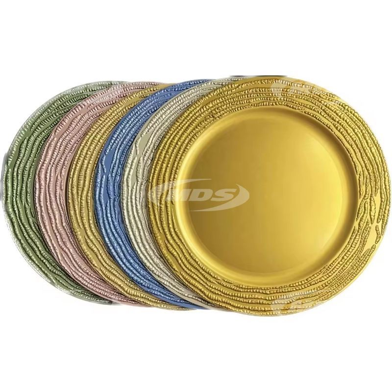 Factory Bulk Luxurious 13inches Plates For Wedding