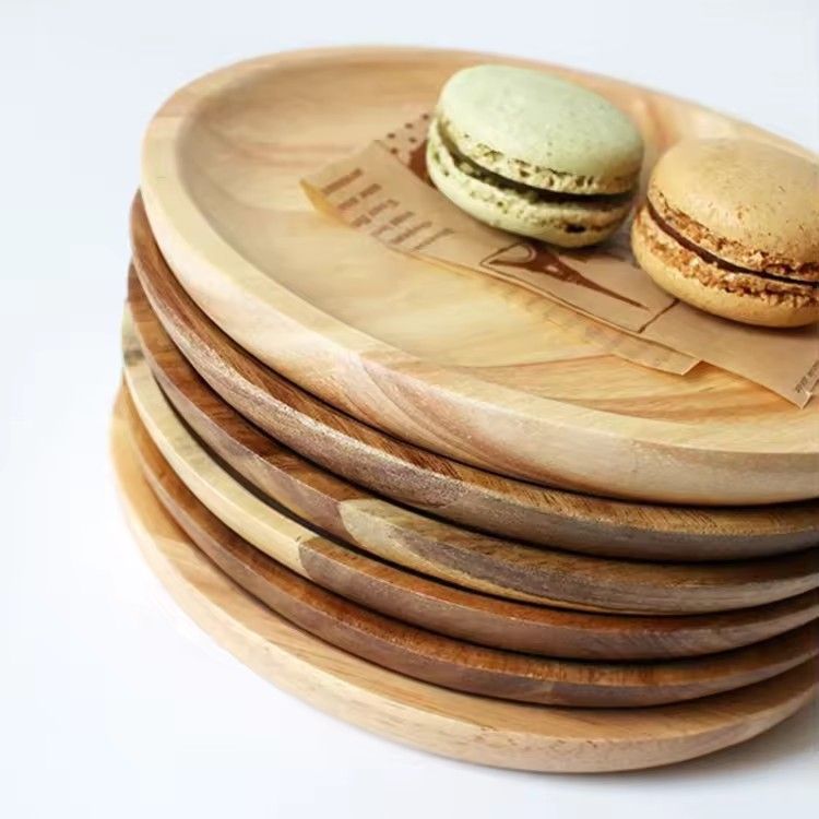 Beech Wood Round Tray