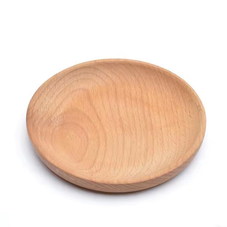 Beech Wood Round Tray