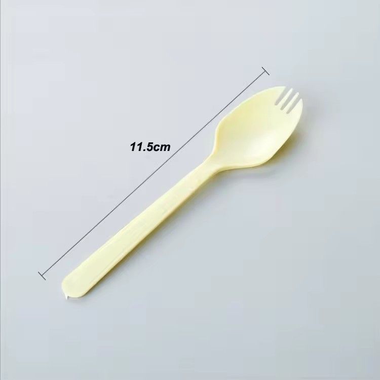 Food grade wholesale PS fruit salad ice cream plastic spoon fork price