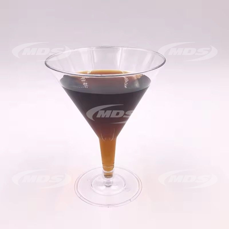 24 pack party cocktail glasses disposable reusable wine glasses clear plastic promotional martini glass