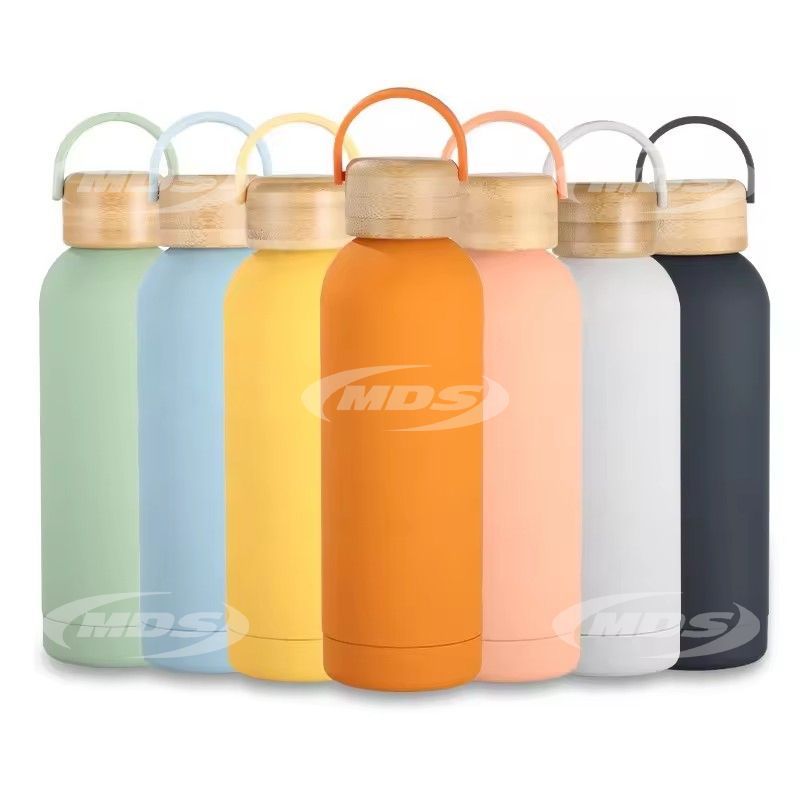 Eco friendly reusable double wall stainless steel vacuum bottle 25oz insulated cup yoga sport water bottle