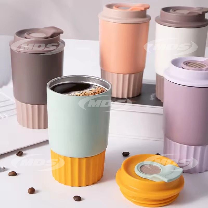 Sublimation 360ml leakproof insulated cup tumbler vacuum stainless steel coffee mug with lid