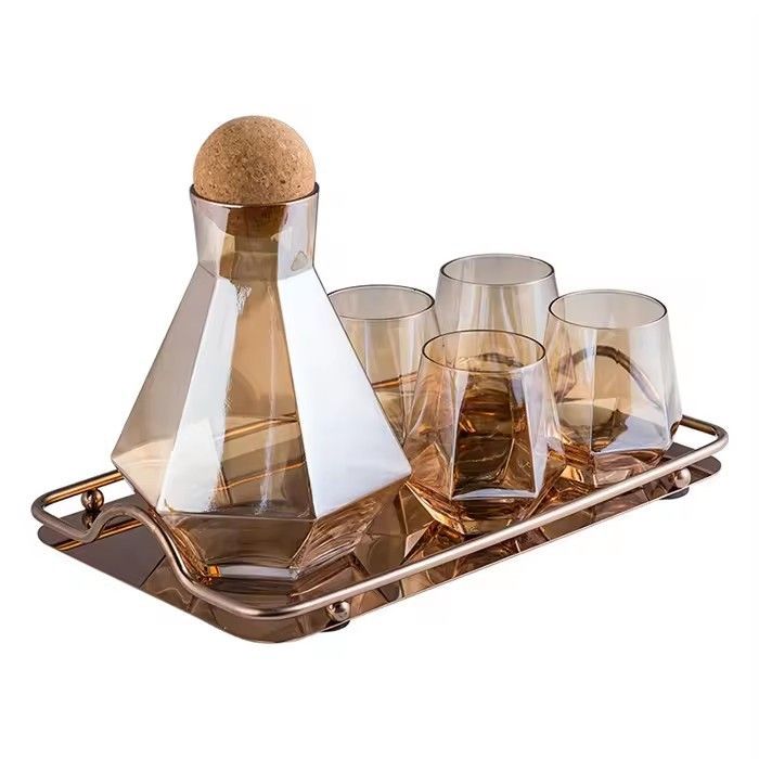 Household Glass Water Pitcher Set