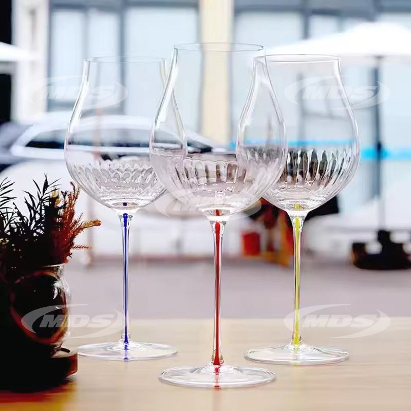 Wholesale Large capacity Bordeaux grape crystal glass goblet