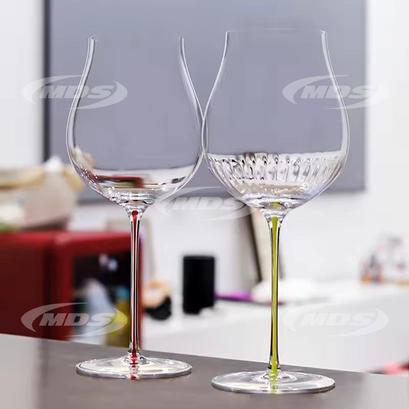 Wholesale Large capacity Bordeaux grape crystal glass goblet