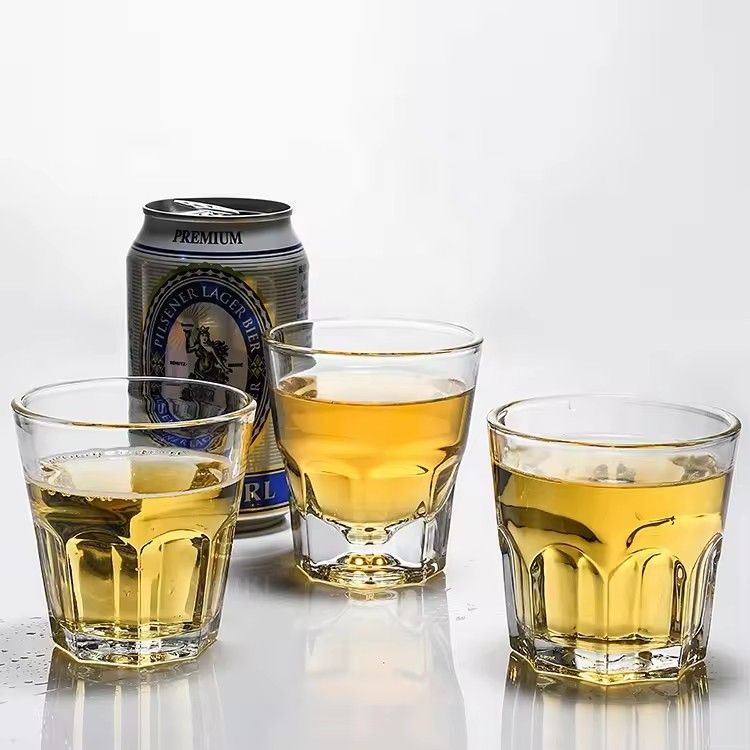 Eco-Friendly Water Tea Juice Beer Drinking Glass Tumblers Set High Quality Whiskey Wine Glasses Cups Gibraltar Glassware