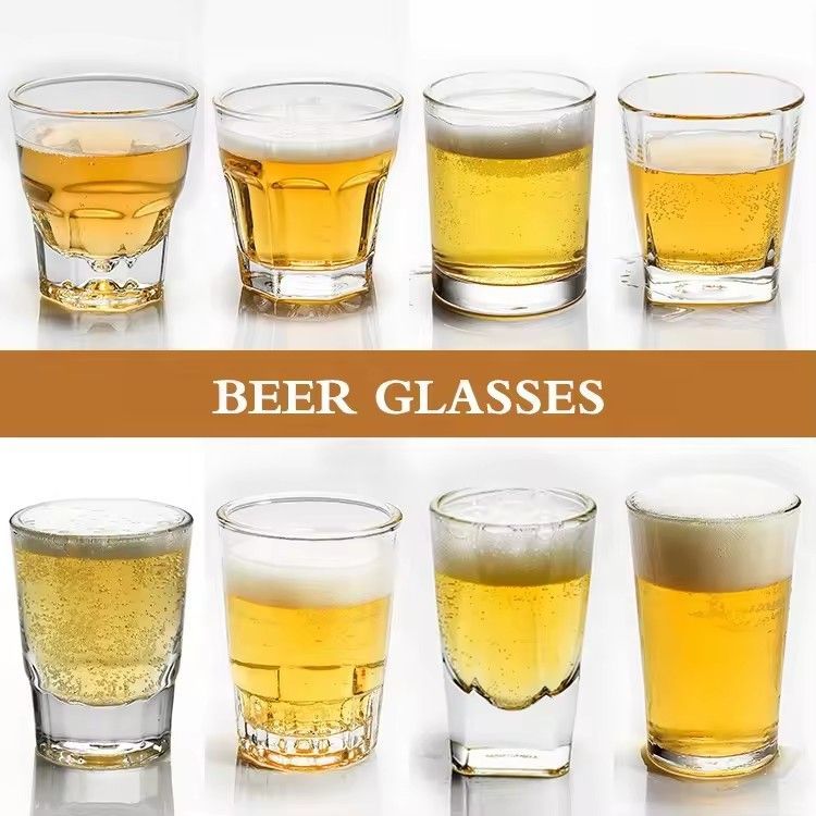 Eco-Friendly Water Tea Juice Beer Drinking Glass Tumblers Set High Quality Whiskey Wine Glasses Cups Gibraltar Glassware