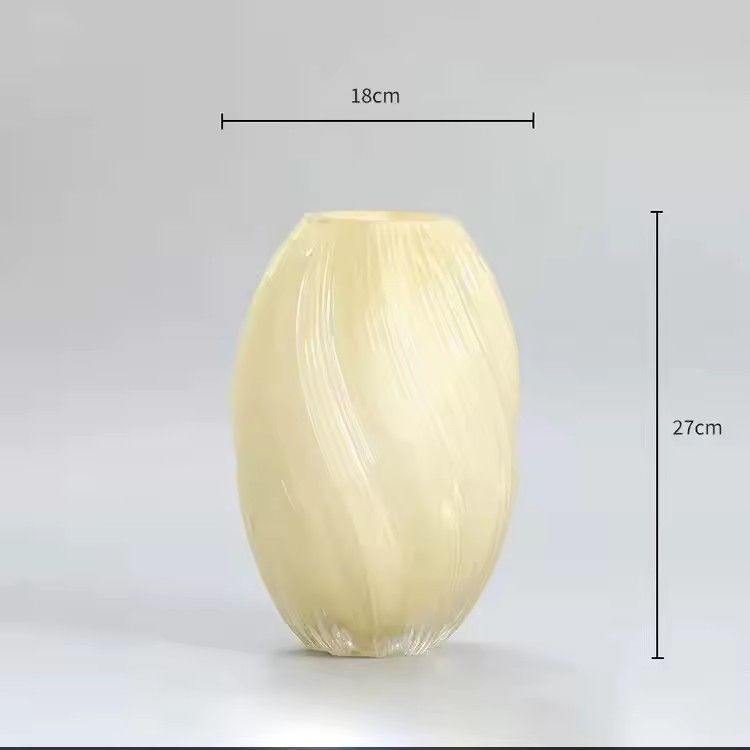 Luxury Hydroponic Art Cheap Wedding Table Coloured Glaze Modern Glass Flower Vase For Home Decor