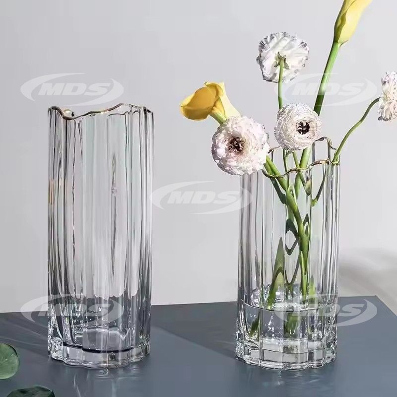 High Quality Decor Centerpiece Large Tall Glass Vases For Flowers Home Decor