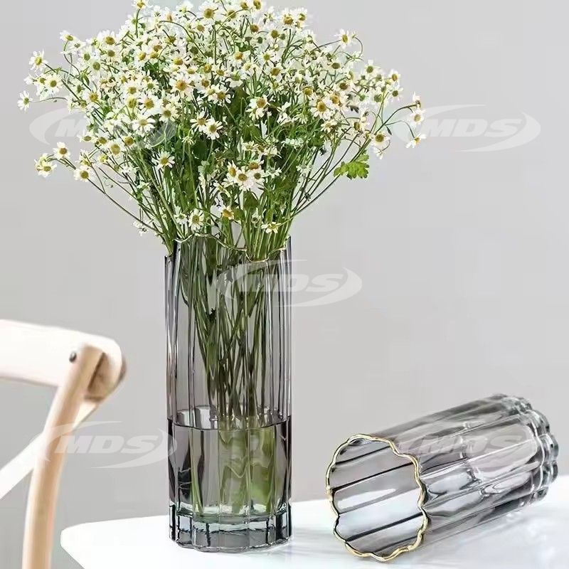 High Quality Decor Centerpiece Large Tall Glass Vases For Flowers Home Decor