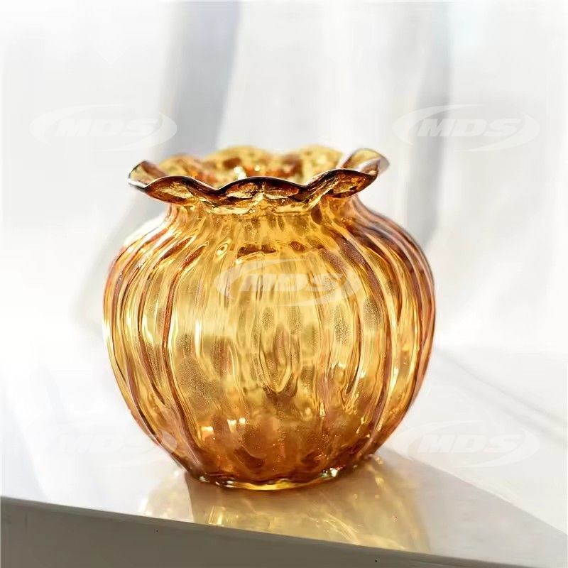 Home furnishings Clear Vase Flower Decorative Glass Flower Vase Floral Arrangements