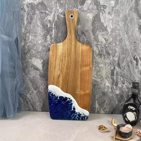 Acacia Wood Cutting Boards with Handle