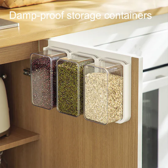 Airtight Plastic Container BPA Free Food Storage Container Cookie Cans Cereal Container