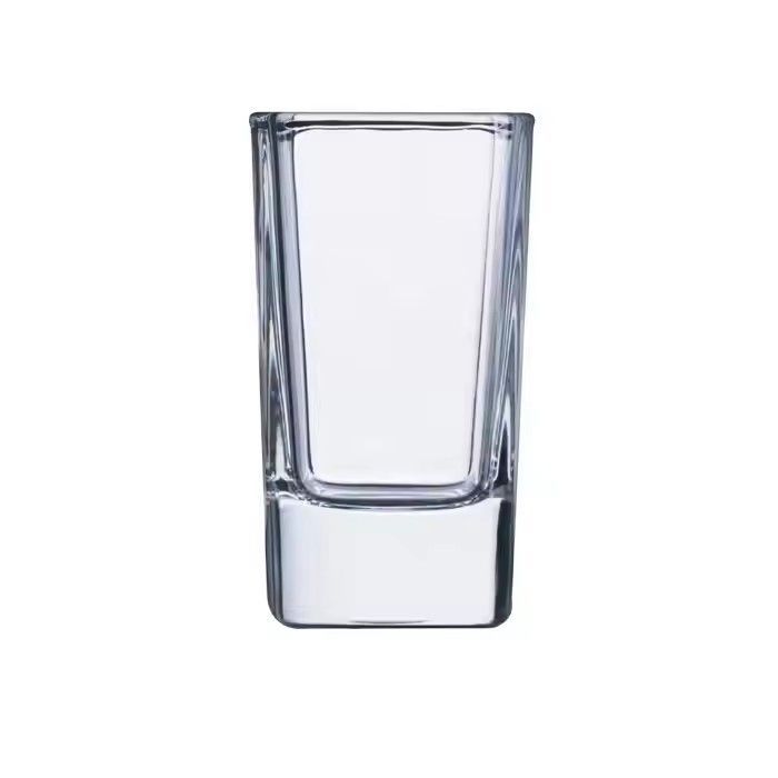 Wedding favors blank square shot glass wholesale for sale