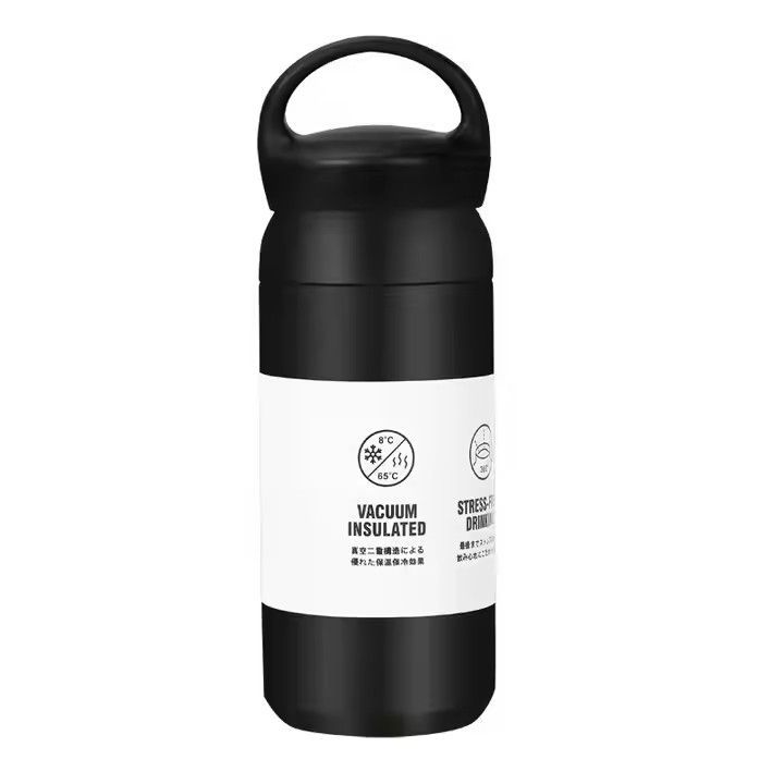 350ml drinking bottle gym vacuum stainless steel waterbottle custom logo insulated metal water bottle