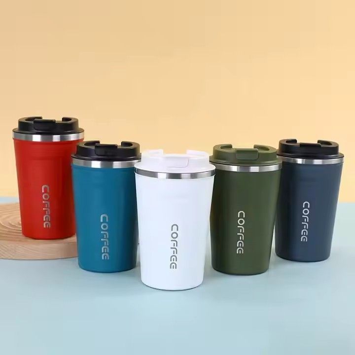 Top selling 380ml 510ml portable vacuum cup 304 SS 6-12h insulation travel car thermoses coffee mug