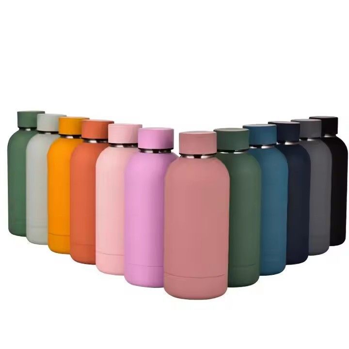 Eco friendly 350ml stainless steel double wall thermoses gourde d'eau gym insulated water bottle for children kids