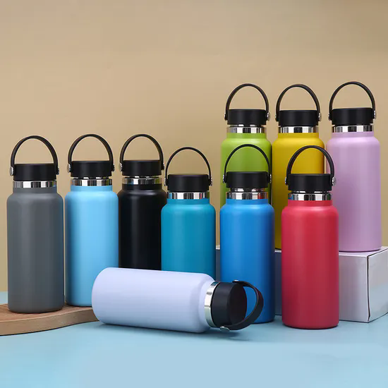 Custom Logo Outdoor Gym 32oz Double Wall Drink Sport Bottle Stainless Steel Hiking Water Bottles