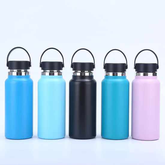 Custom Logo Outdoor Gym 32oz Double Wall Drink Sport Bottle Stainless Steel Hiking Water Bottles