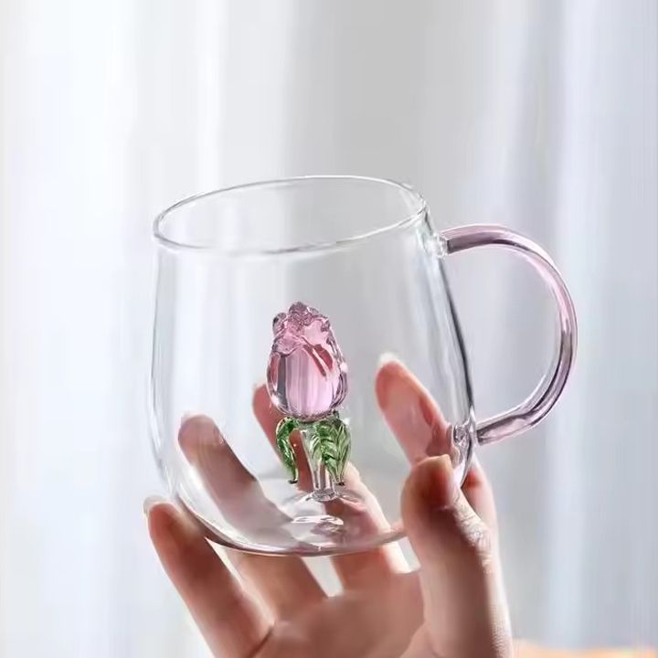 Cupid's cup wine glass Creative goblet glass