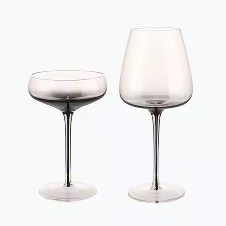 Clear Red White Wine Glass Champagne Glasses Stem Wine Glass Cup Set