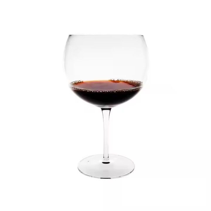 Customized Balloon Shape Wine Goblet Glass Lead Free Crystal Gin Glass Giant Red Wine Glasses