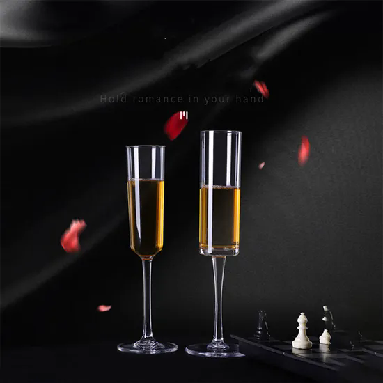 Acrylic Goblet Set Glassware Champagne Glasses Flutes Goblet Wine Glasses Plastic Goblets