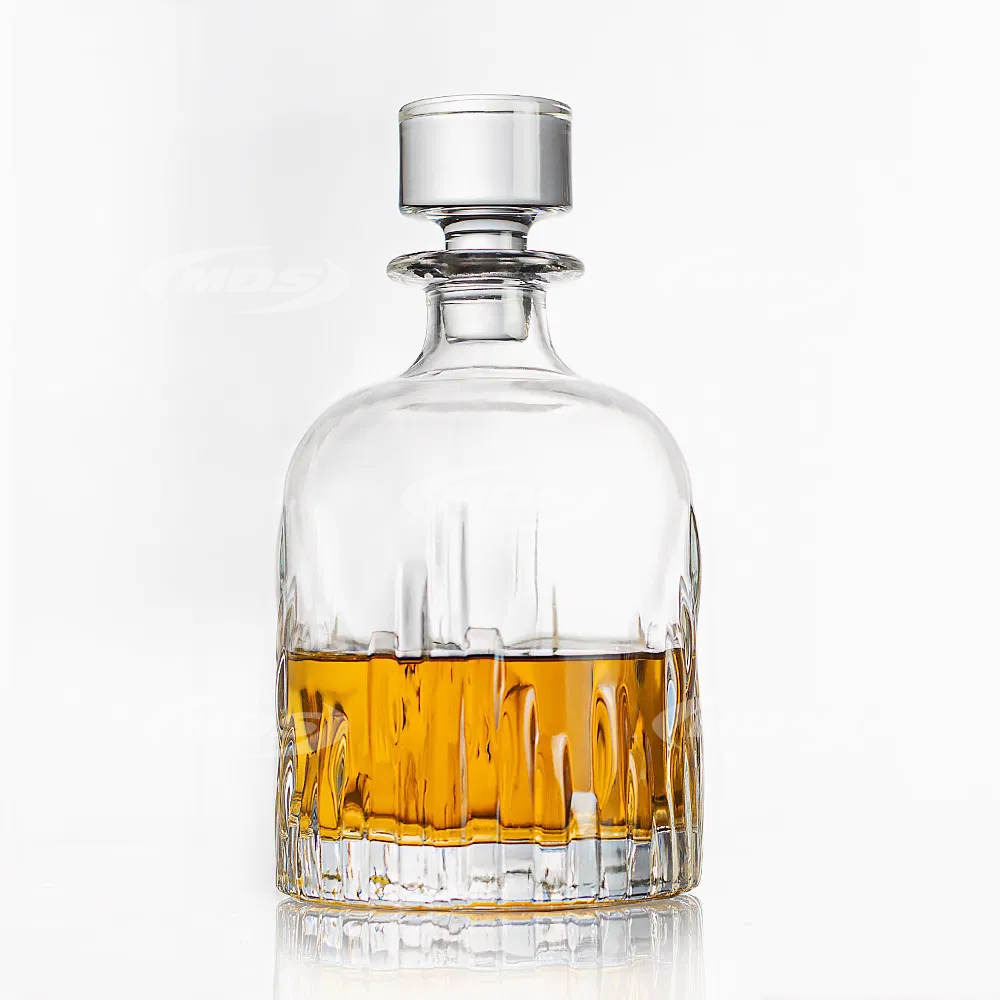 1000ml Wholesale Crystal Glass Wine Whisky Decanter Bottle