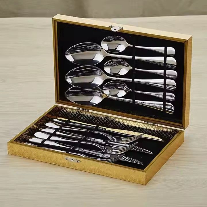 Silverware set 12pcs 18/10 stainless steel flatware set spoons and fork cutlery set