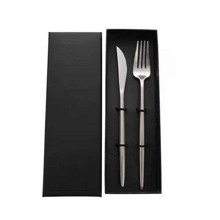 Cutlery Set Gold 304 Stainless Steel Cutery High Quality Wedding Dining Room a Grade Flatware Sets Custom Size or Color Support