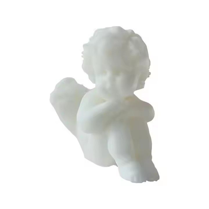 Handmade little angel shaped aroma candles aesthetic gift home wedding buy scented candle