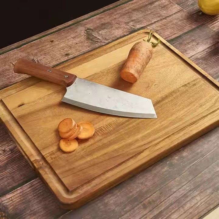 Rectangle charcuterie boards wooden trays for cheese large acacia wood chopping board with juice groove