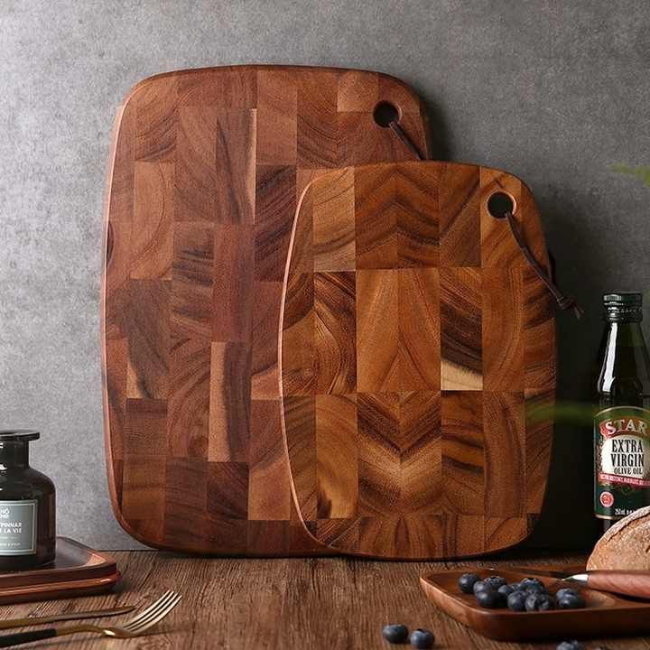 Thailand acacia wood chopping board kitchen serving board household wooden cutting board