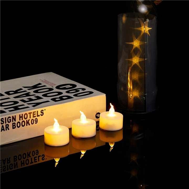 Tea light wedding party birthday home decoration battery operated tealight led flameless candle