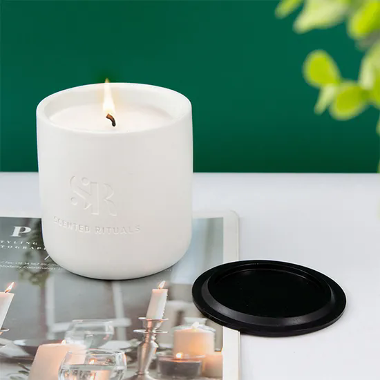 Luxury Ceramic Jar for Candle Wholesale Supplier UK USA Canada Bulk Ceramic Candle Jar with Lid