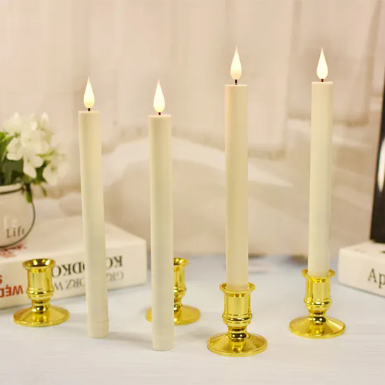 Wedding Home Decor LED Flameless Taper Candles Battery Operated Long Electric Candle