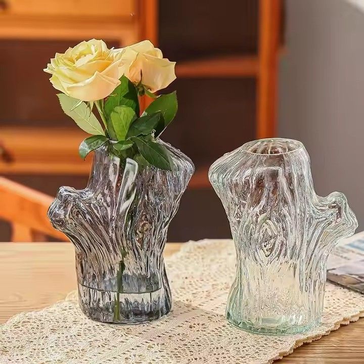 Home decoration vase living room flower arrangement luxury dining table Wedding glass ornaments Vase