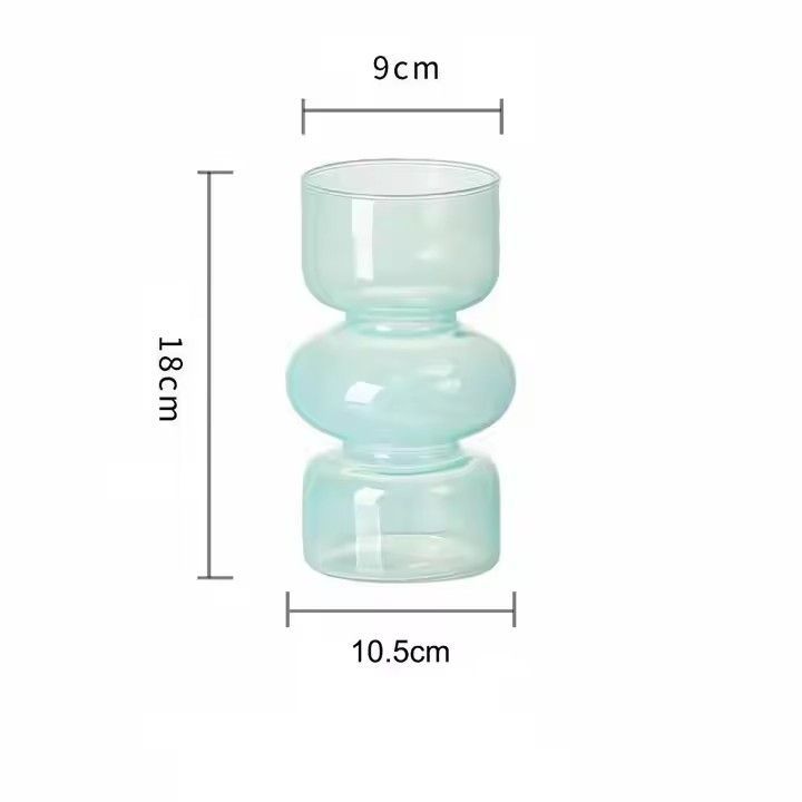 Wholesale custom hydroponic plant table vases home decor nordic arrangement flower glass vases