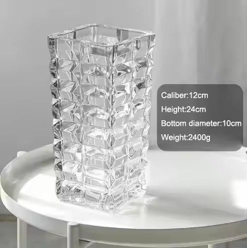 Wholesale wed glass vase flower tall glass vase centerpiece