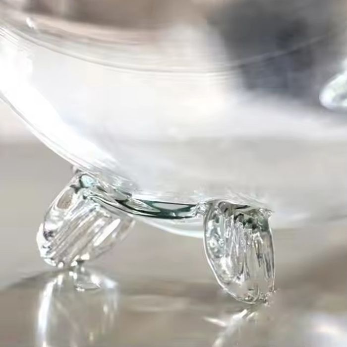 Fish shaped bowl glass bowl shaped glass vase