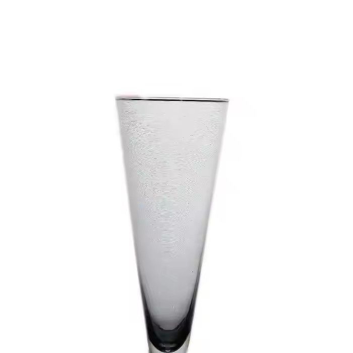 Glassware material wholesale replacement cone shaped glass vase