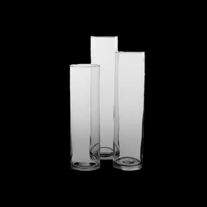 Tall hand blown color glass gorgeous designs unique shape vases